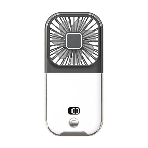 Foldable Phone Stand Power Bank Fan
