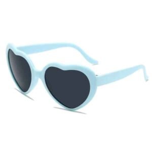Heart Shape PC Sunglasses