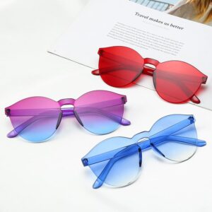 Customized UV400 No Frame Glasses