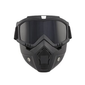 Vintage Harley Skull Windshield Mask Outdoor Riding Protective Goggle