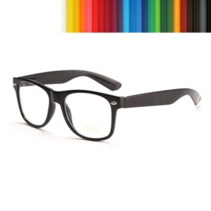 Classic Miami Glasses with Bamboo Temples