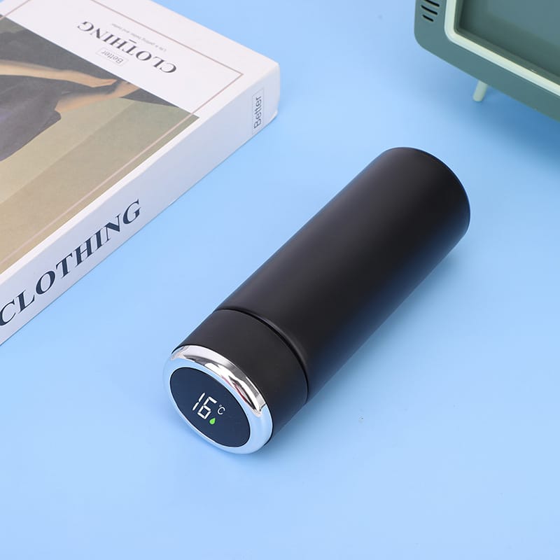 Intelligent Temperature 304 Stainless Steel Insulated Bottle 14OZ - 图片 2