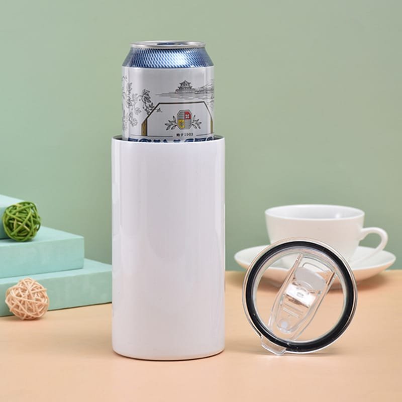 Multi Can Cooler - Tumbler & Can Cooler Combination 16OZ Solid Color - 图片 2