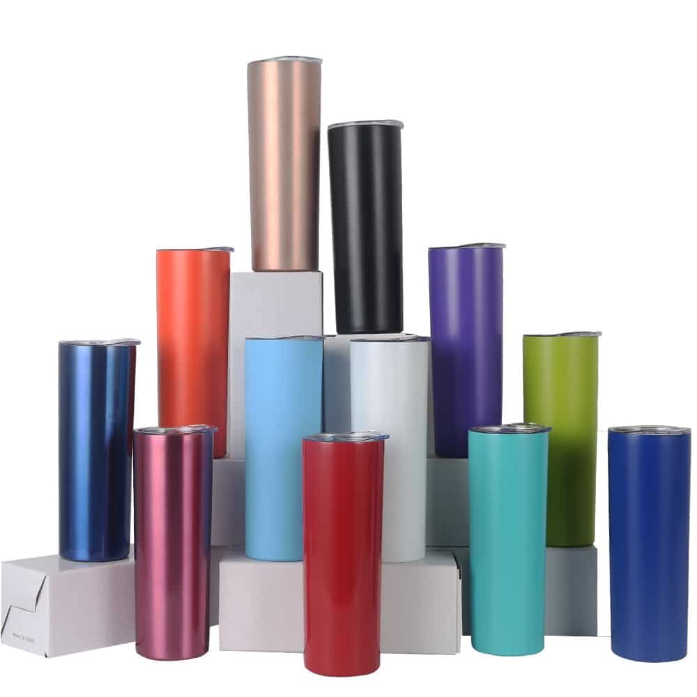 Multi-color Skinny Tumbler 20OZ - 图片 2