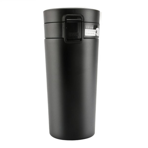 Multicolor Durable Stainless Steel Vacuum Bottle 13oz with Bouncing Lid - 图片 2