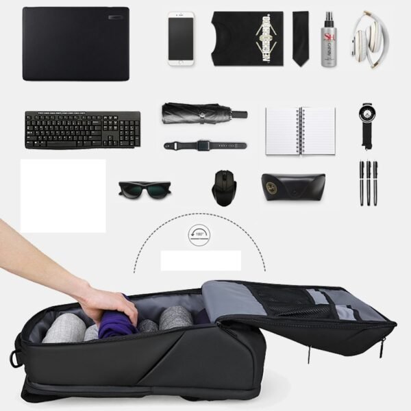 Wide-Opening Business Backpac - 图片 2