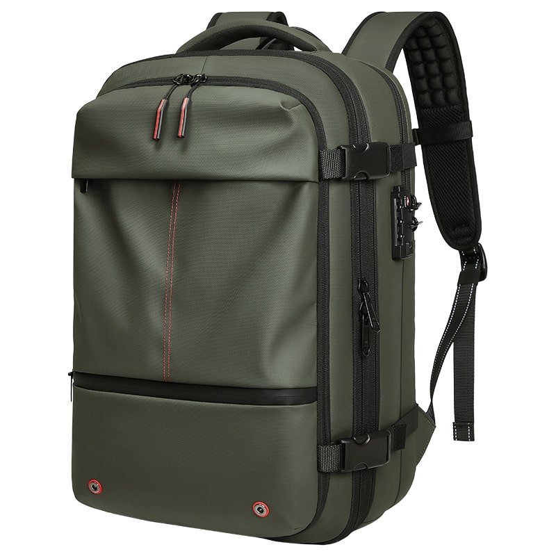 High-Capacity Vacuum Compression Travel Backpack - 图片 2