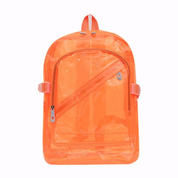 Muti-colored Transparent PVC Backpack - Image 2