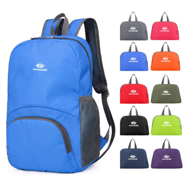 Multi-colored Foldable Travel Backpack - Image 2