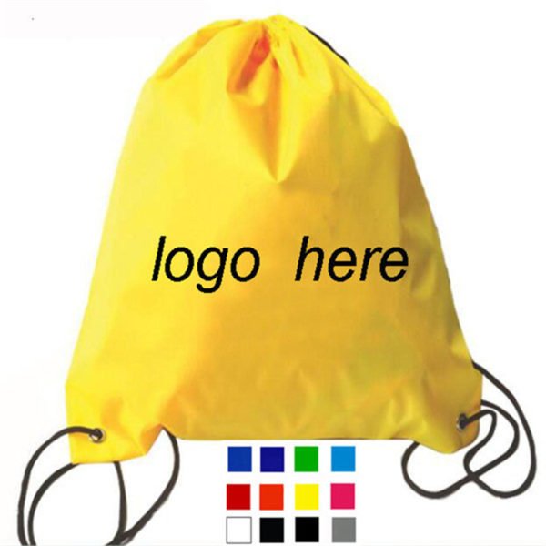 Polyester Drawstring Backpack Sport Gym - Image 2
