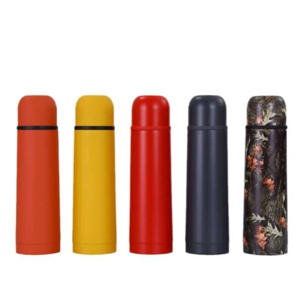 Large Capacity 17oz Double Layer Stainless Steel Bullet Insulated Bottle - 图片 2