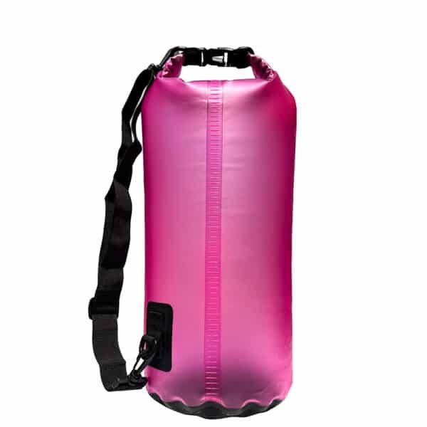 Outdoor 5L PVC Waterproof Bucket Bag Beach Rafting Swimming Bag - 图片 2