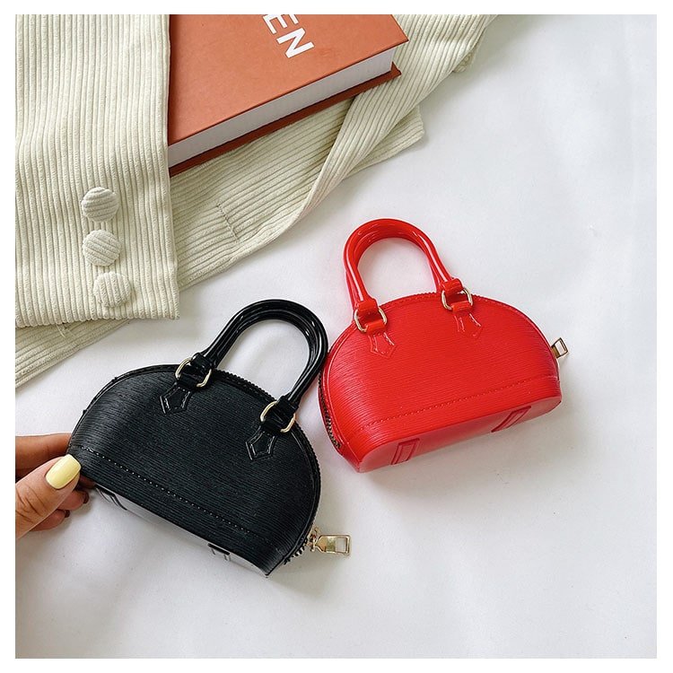 Mini Shell Pattern Handbag - Image 2