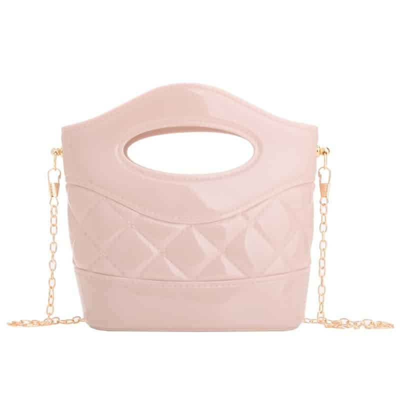 Mini PVC Handheld Chain Bag - Image 2