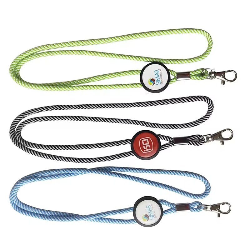 Neck Braided Round Rope Lanyard - 图片 2