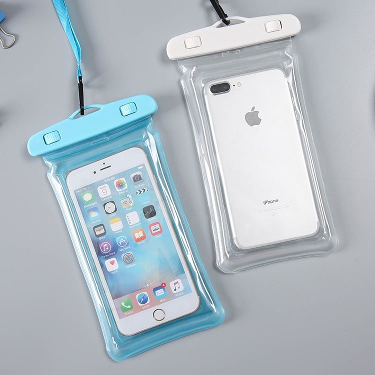 Clear Cell Phone Pouch with Lanyard - 图片 2