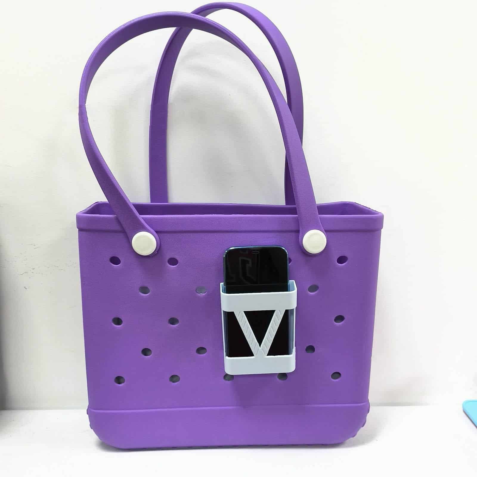 V-shaped Beach Bag Phone Holder - 图片 2
