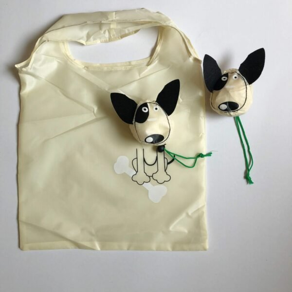 Polyester Dalmatian Foldable Shopping Bag - Image 2