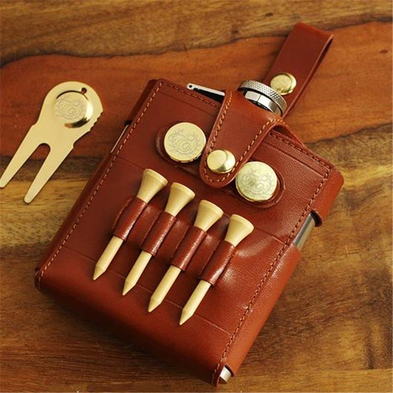 Multi-Function Golf Tee Holder and Ball Pouch - Image 2