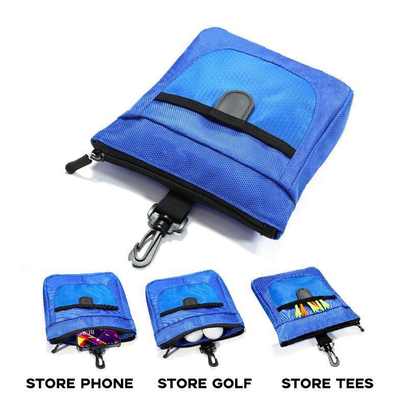 Multi-Pocket Golf Ball and Tee Belt - Image 2