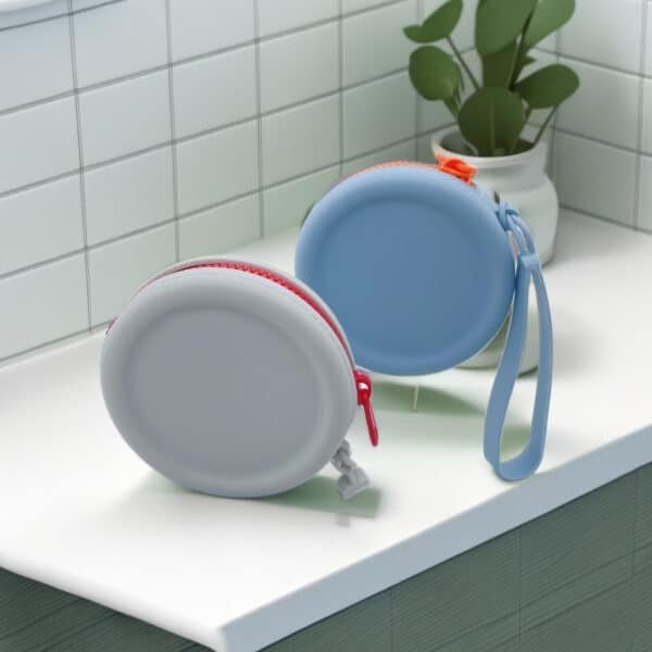 Simple Round Silicone Storage Bag - Image 2