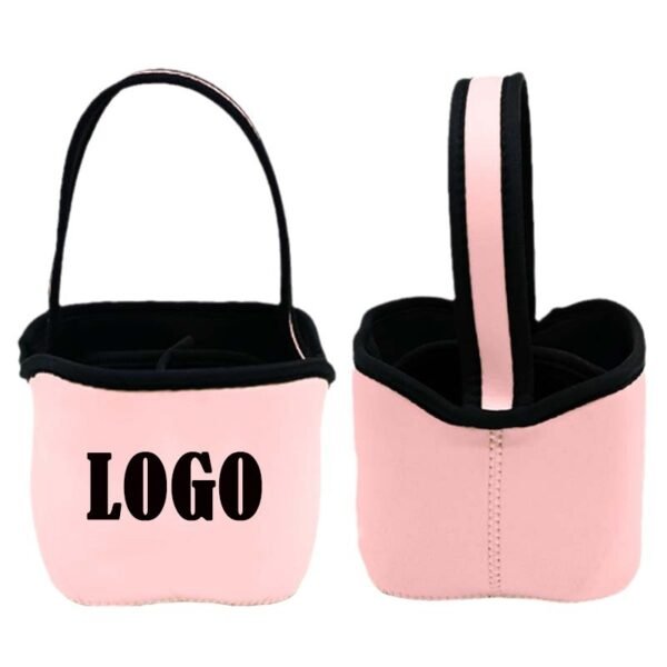 Outdoor Solid Color Convenient Drinks Tote Bag - Image 2