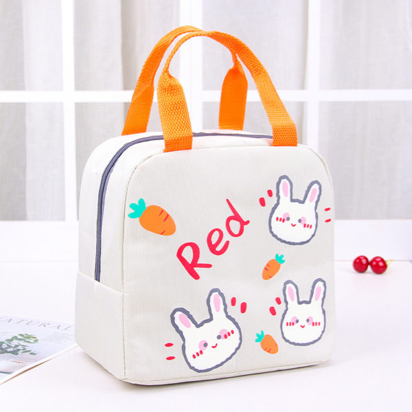 Oxford Fabric Lunch Box Insulation Bag Tote Bag - 图片 2