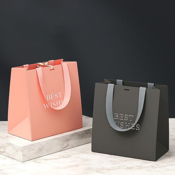 Kraft Paper Shopping Tote - Image 2