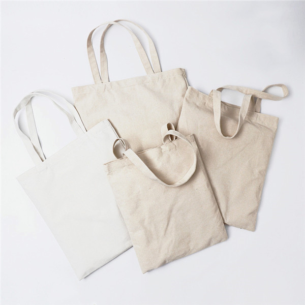 Natural Color Cotton Canvas Tote Bag - 图片 2