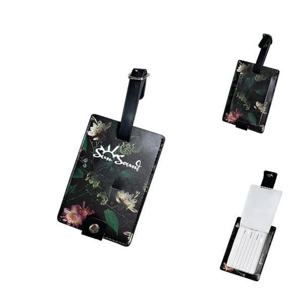 Fully Printed PU Luggage Tag - Image 2