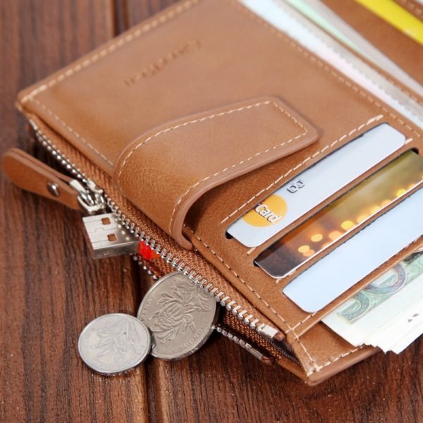 Short Buckle Fashion Wallet - Image 2