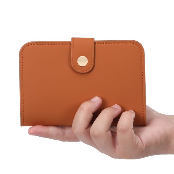 Magnetic Buckle Passport Holder ID Wallet - Image 2