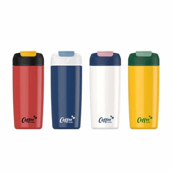 Stainless Steel Water Bottle with Custom Logo - 17oz - Image 2