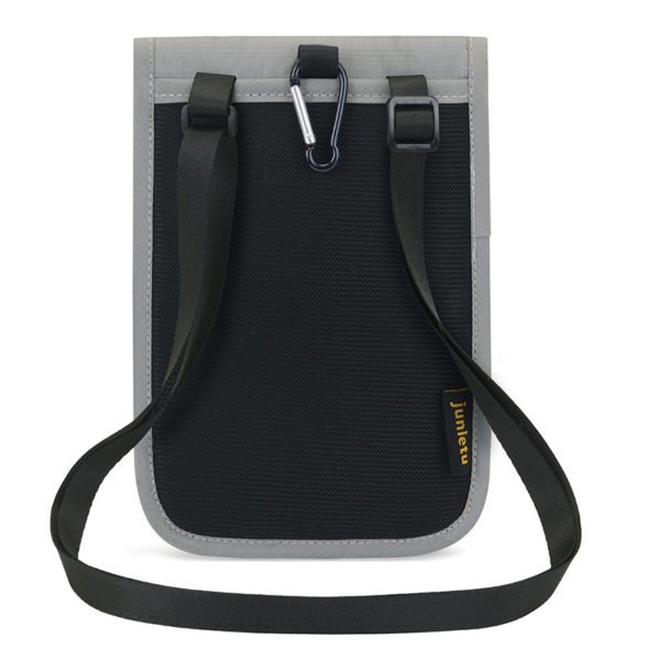 Multi-function RFID Neck-hanging Traveling Passport Bag - Image 2