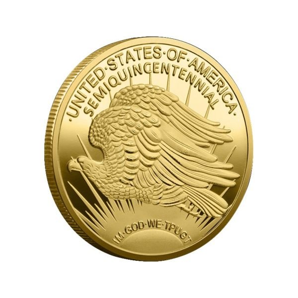 Gold 2024 Presidential Campaign Coins Trump - 图片 2