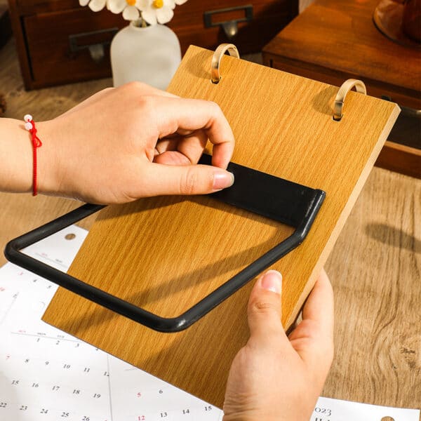 Vintage Home & Office Desktop Calendar - 图片 2
