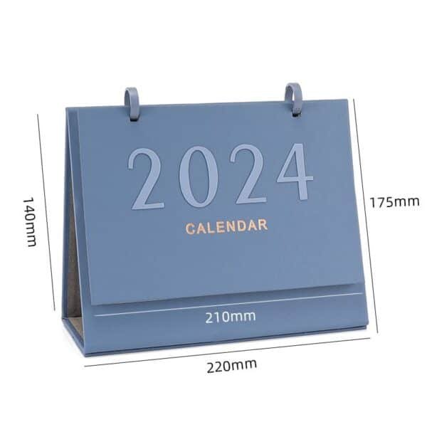 Thick Leather Desk Calendar - Image 2