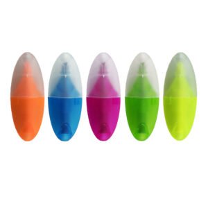 Five-Color Human Highlighter with Logo - 图片 2