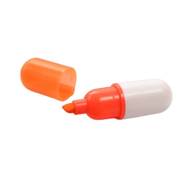 Multicolor Mini Creative Pill Shaped Smooth and Bright Highlighter - 图片 2