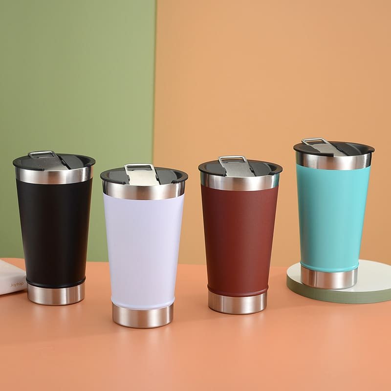 New Double-layer 304 Stainless Steel Insulation Cup with Bottle Opener - Image 2