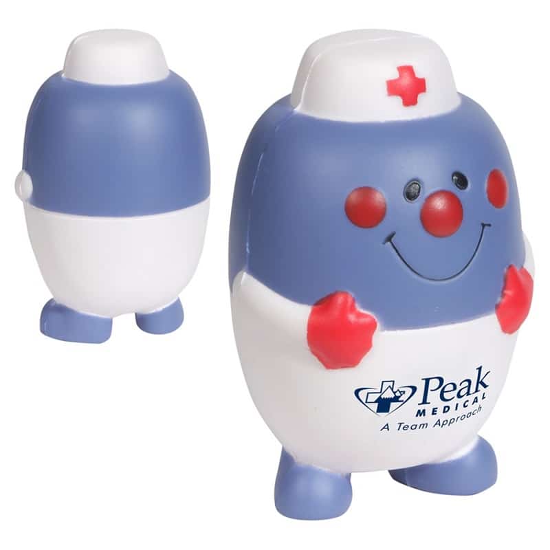 Squishy PU Pill-nurse Stress Ball - 图片 2