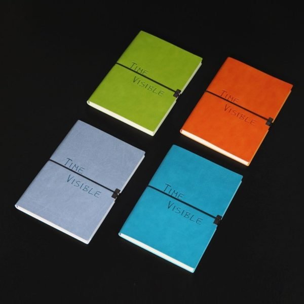 Fresh Elasticated Office A5 Notebook in Solid Colour - 图片 2