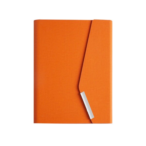 Magnetic One Color Imprint Closure Notebook - Customizable - 图片 2
