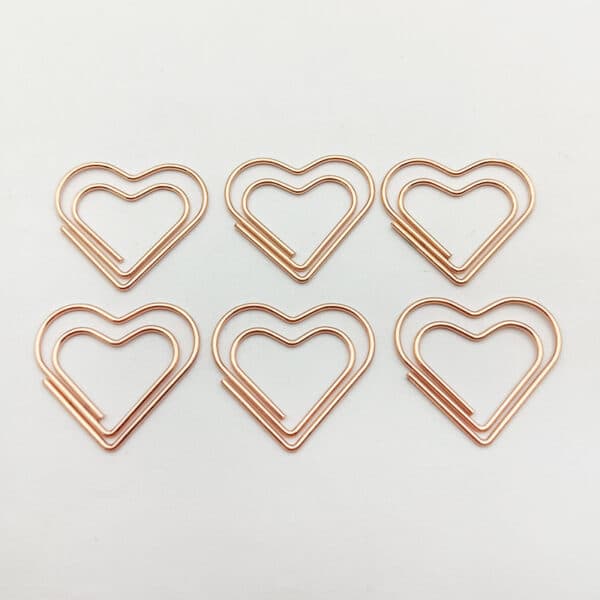 Office & Learning Love Metal Paperclips - 图片 2
