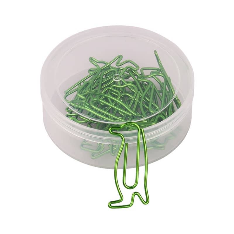 Office & Learning Green Penguin Paperclip - 图片 2