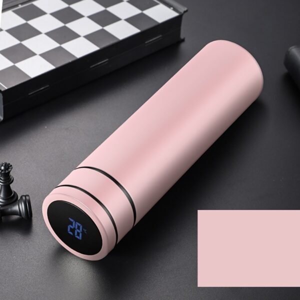 Replaceable Battery 304 Stainless Steel Insulation Cup Intelligent Temperature Display Bottle - 图片 2