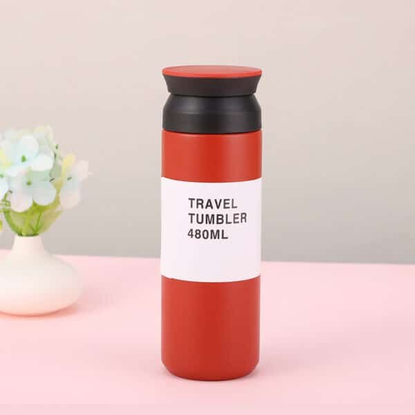 Vacuum Frosted 304 Stainless Steel Water Cup Portable Coffee Mug - 图片 2