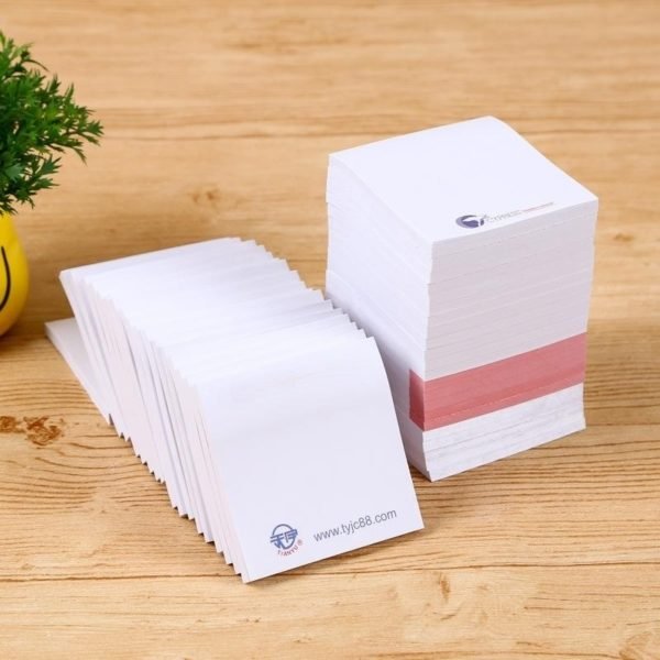 White Sticky Notes Customizable 3.1 * 3.1 inches 50 Sheets - 图片 2
