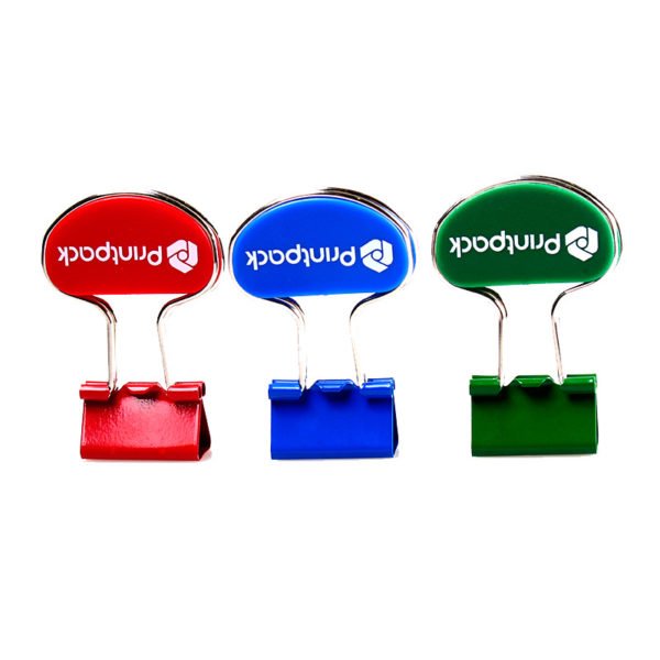 Semicircle Shaped Metal Binder Clip Paper Clamp - 图片 2