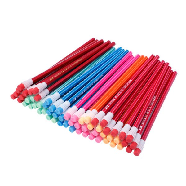 Hexagonal Pencil with Big Head Eraser - 图片 2